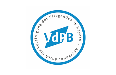 Logo VdPB Logo der Vereinigung der Pflegenden in Bayern